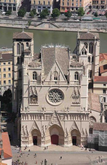 Apartamento Studio Close Fourviere Very Quiet & Small Terrace Lyon Exterior foto